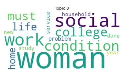 word cloud for topic 2